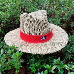 UGA Nike Straw Hat OSFA